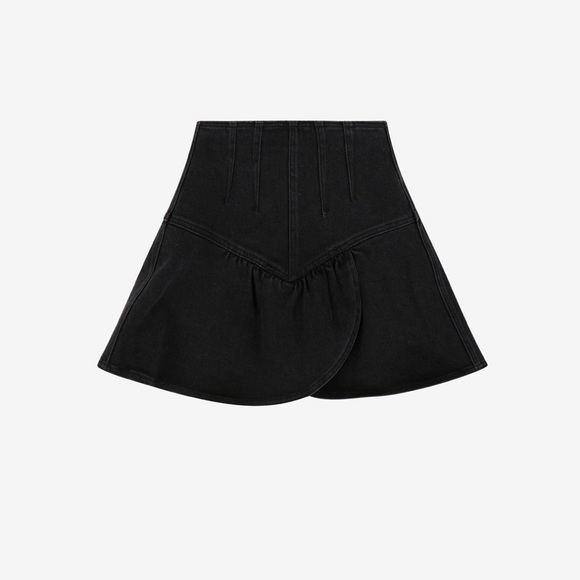 ISABEL MARANT DIMENIA DENIM SKIRT - Picture 4 of 7